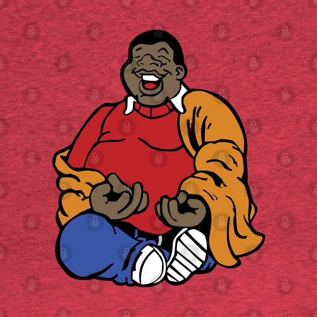 Fat Albert Buddha by PrettyGoodPosters